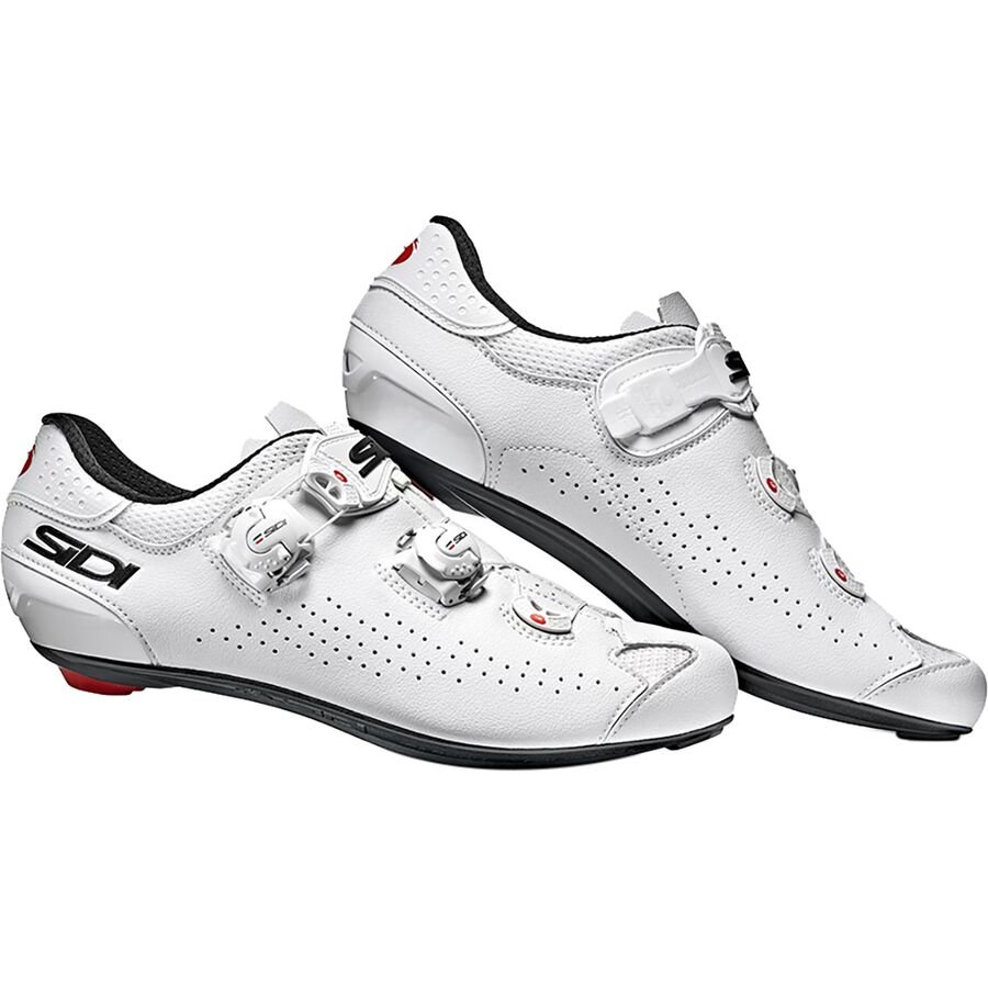 Sidi Genius 10 White Unisex — Pedalhead Road Works